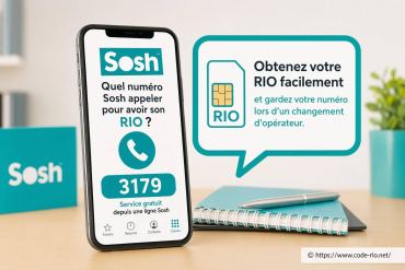 Quel numéro Sosh appeler pour avoir son RIO ?